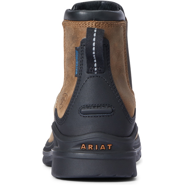 Ariat Womens Barnyard Chelsea II Waterproof Boot - Antique Brown